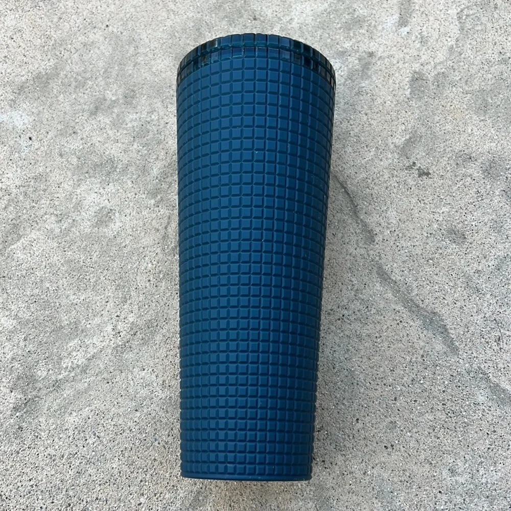 Starbucks Dark Green Jelly Studded 24oz Tumbler